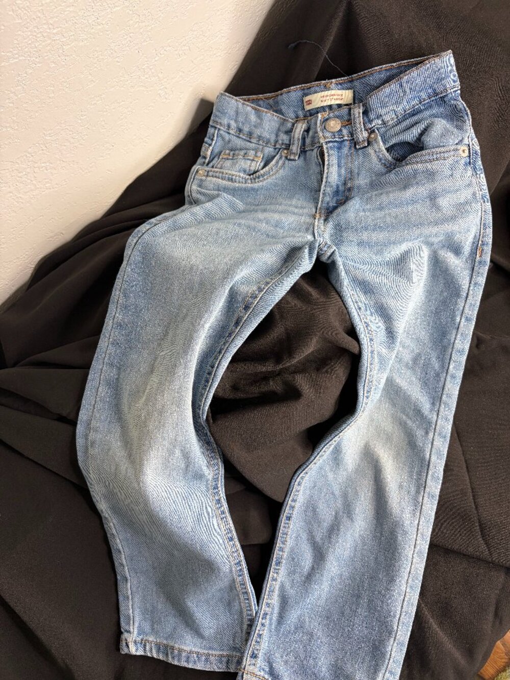 Levi's Boys 514 Straight Leg Jeans Medium Wash Size 6 Regular